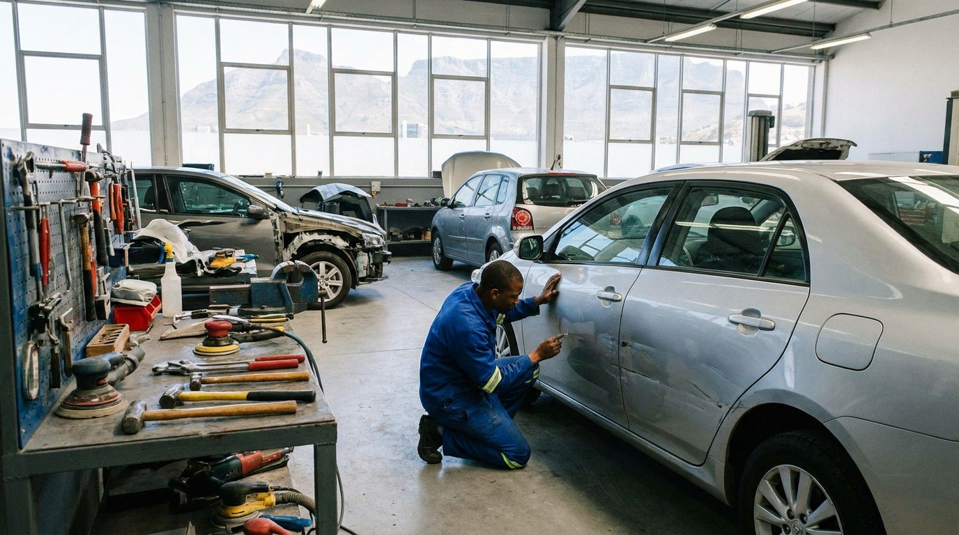 Car Park Accident Repair in Cape Town: What to Do and Who to Call