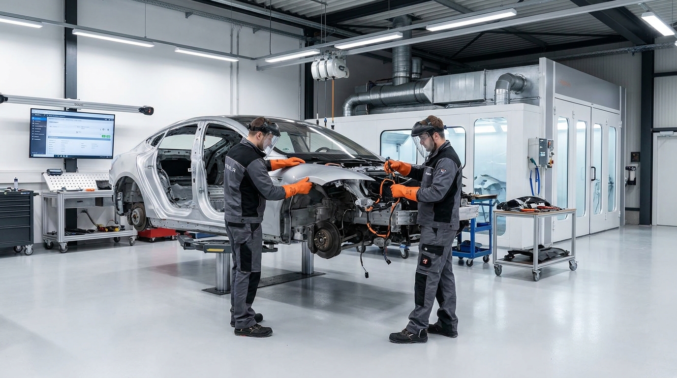 Electric Vehicle Body Repair: New Challenges for Panel Beaters