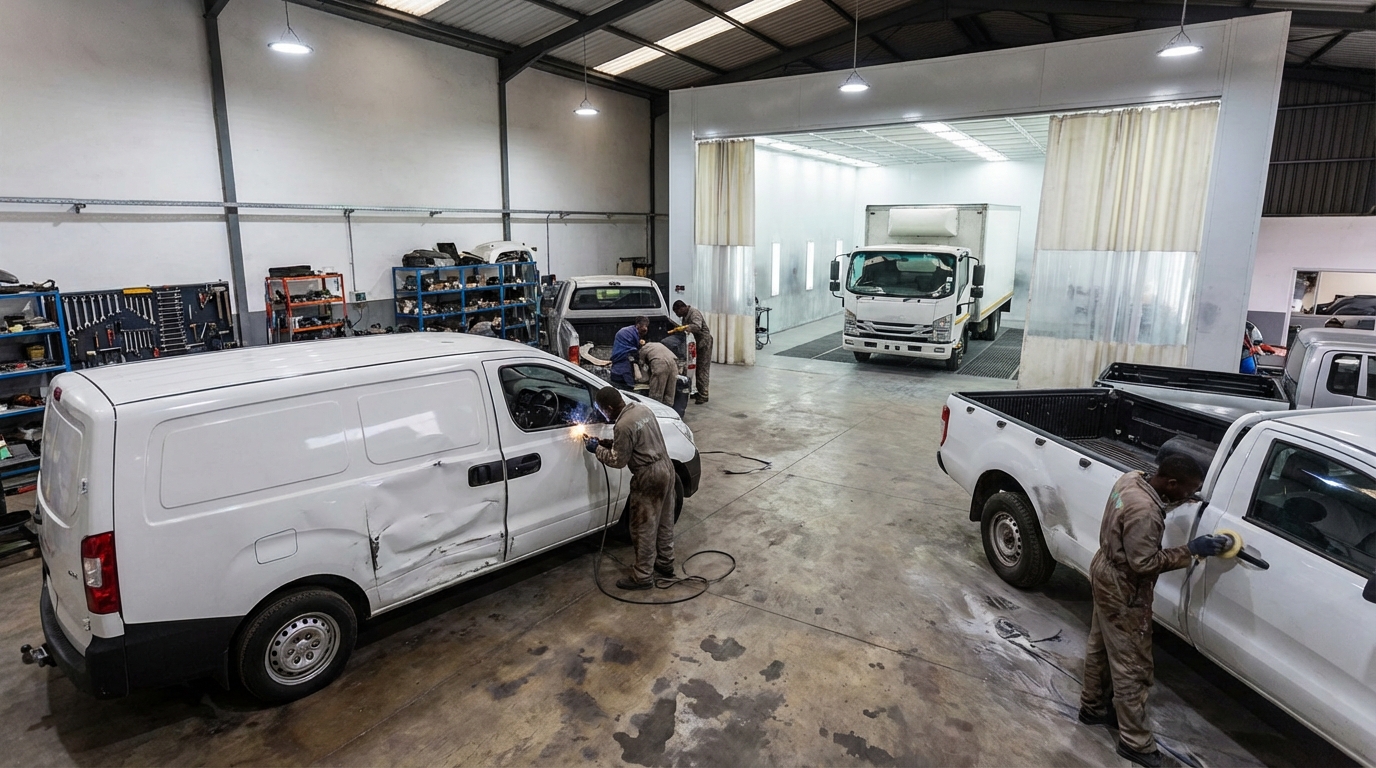 Panel Beating for Fleet Vehicles in Cape Town