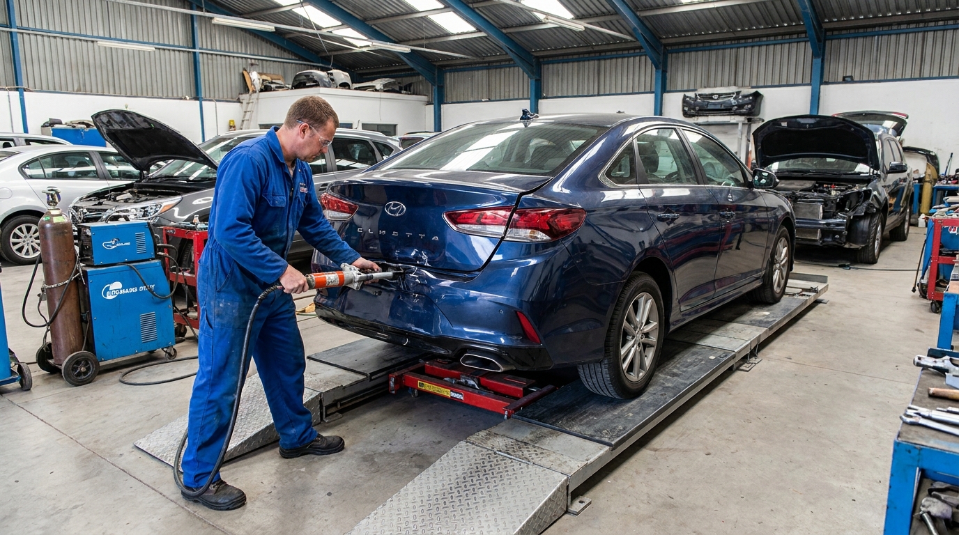 Rear-End Collision Repair: Common Damage and Restoration Process